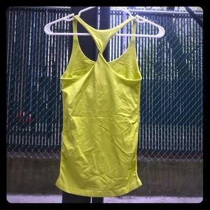 Bebe tank size m/l NWT lime green yellow